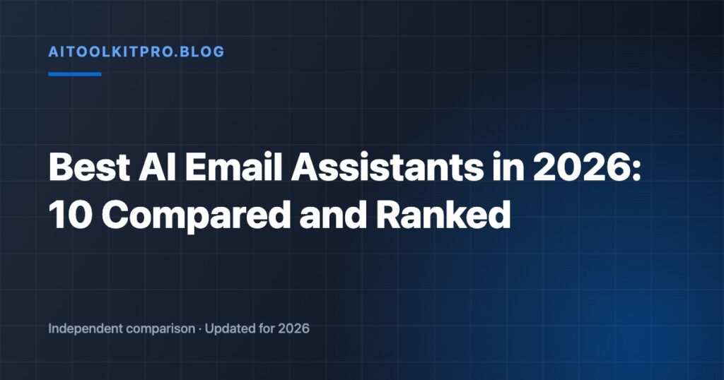 Best AI Email Assistants in 2026: 10 Compared and Ranked